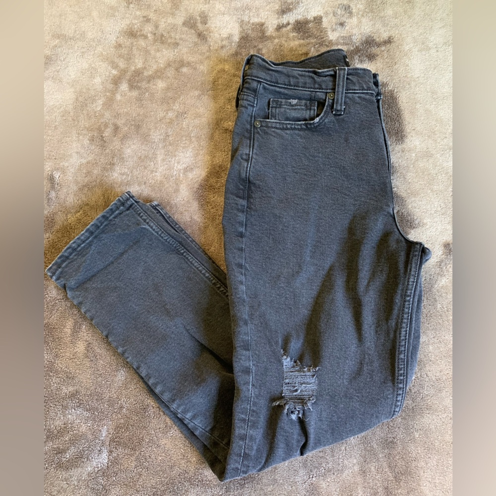 Banana Republic Black Straight Leg Jeans
